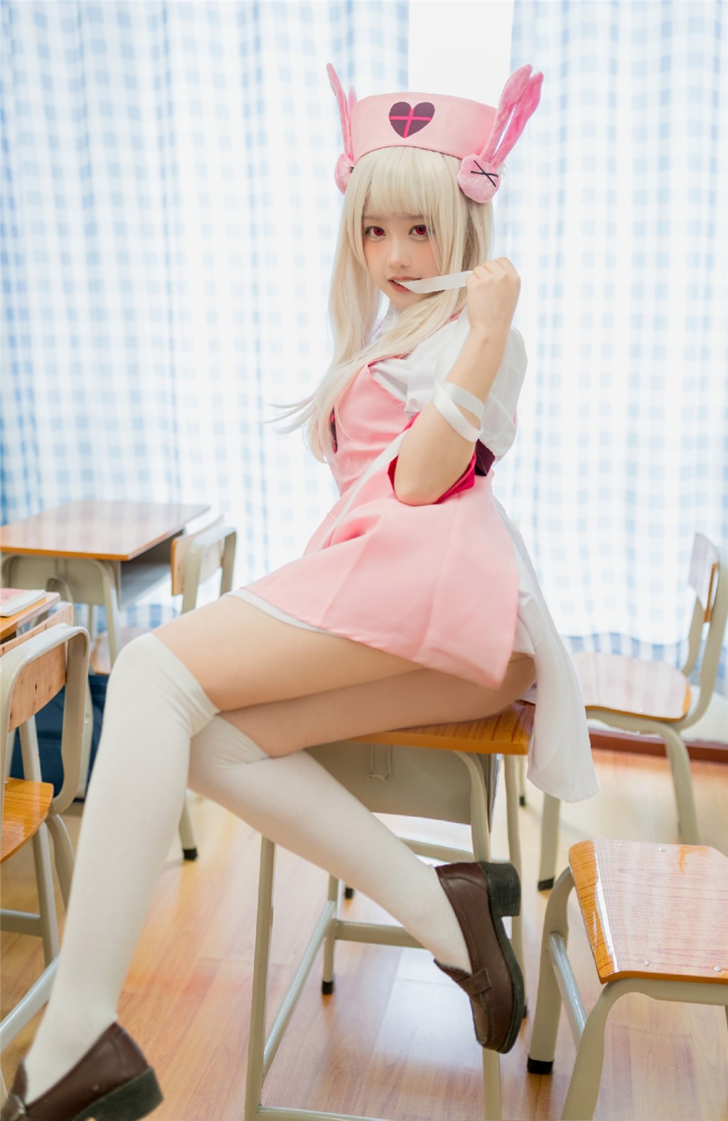 沙耶和爱宕兔女郎