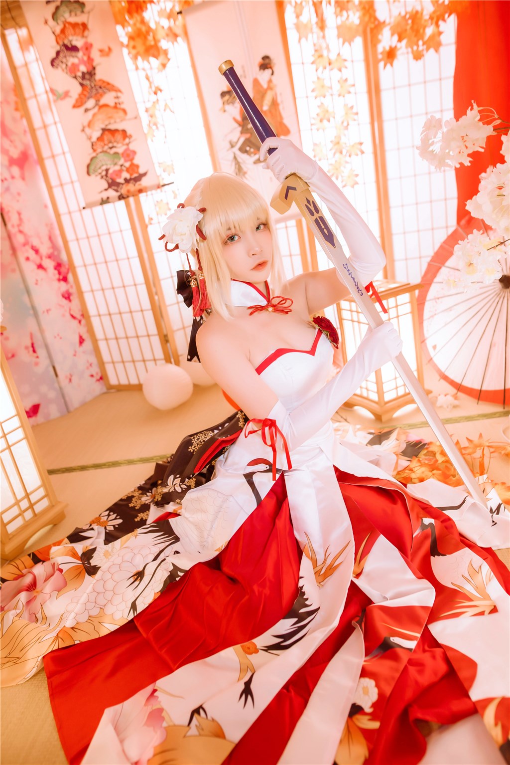 爱宕旗袍和saber