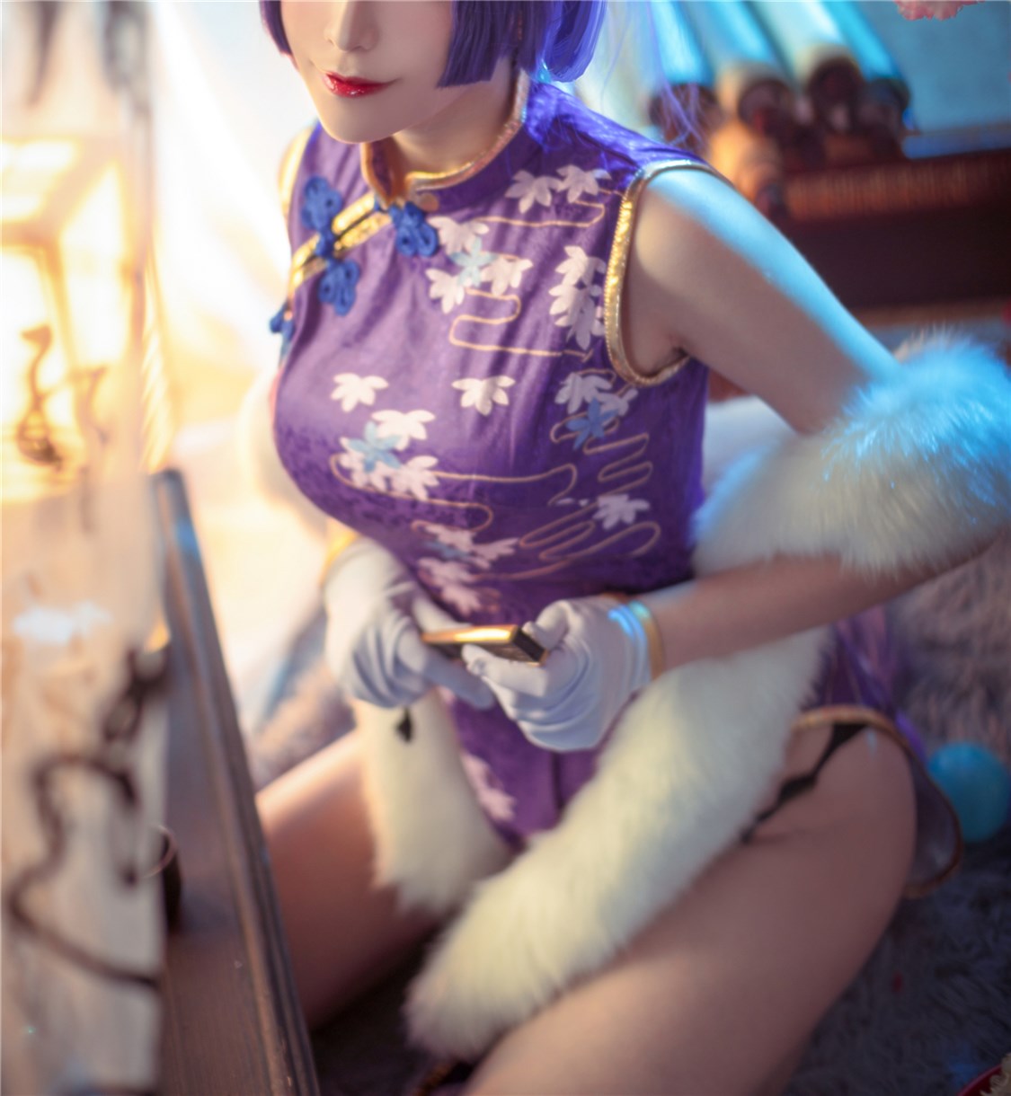 超棒的大长腿cos