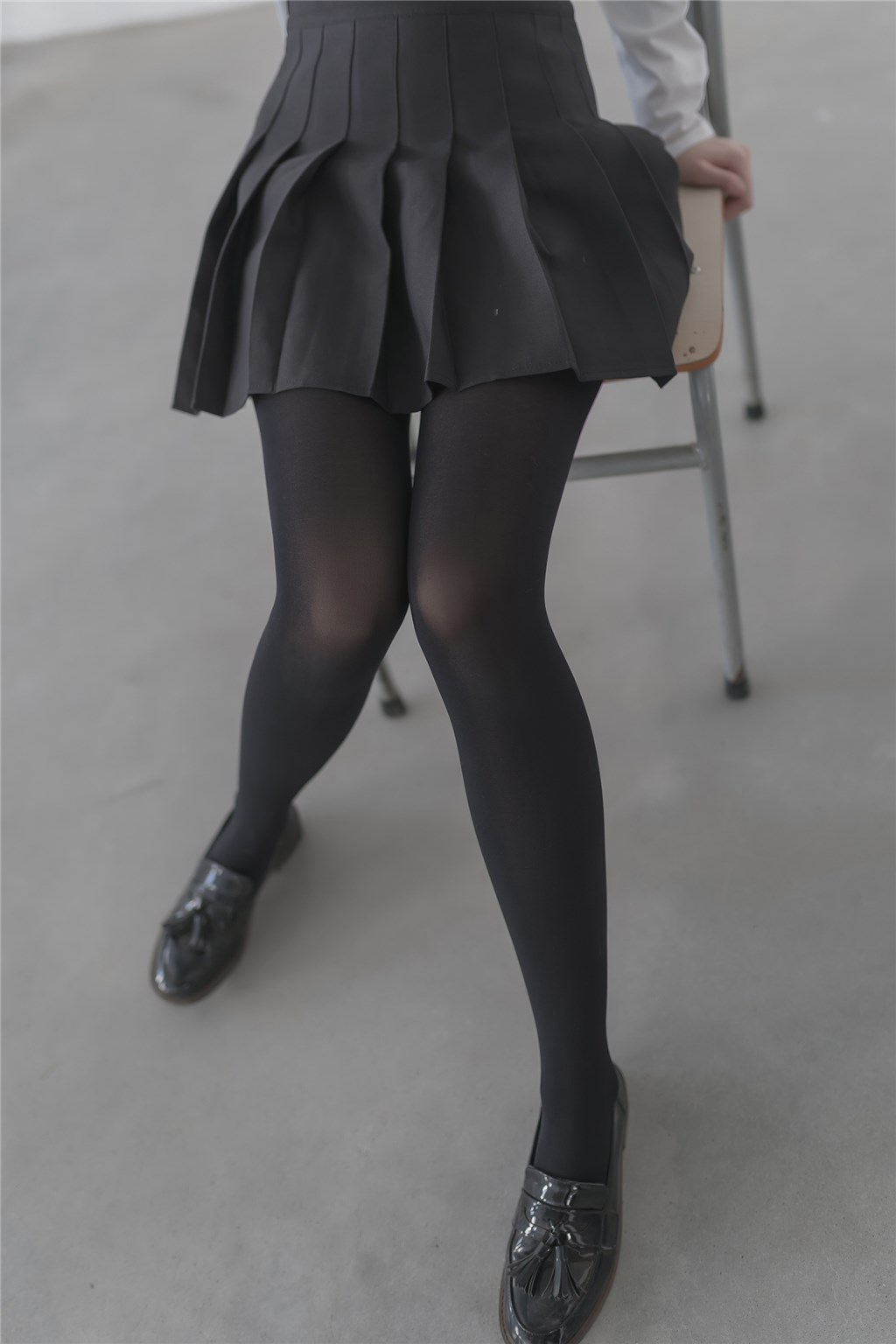 冬天里的黑袜