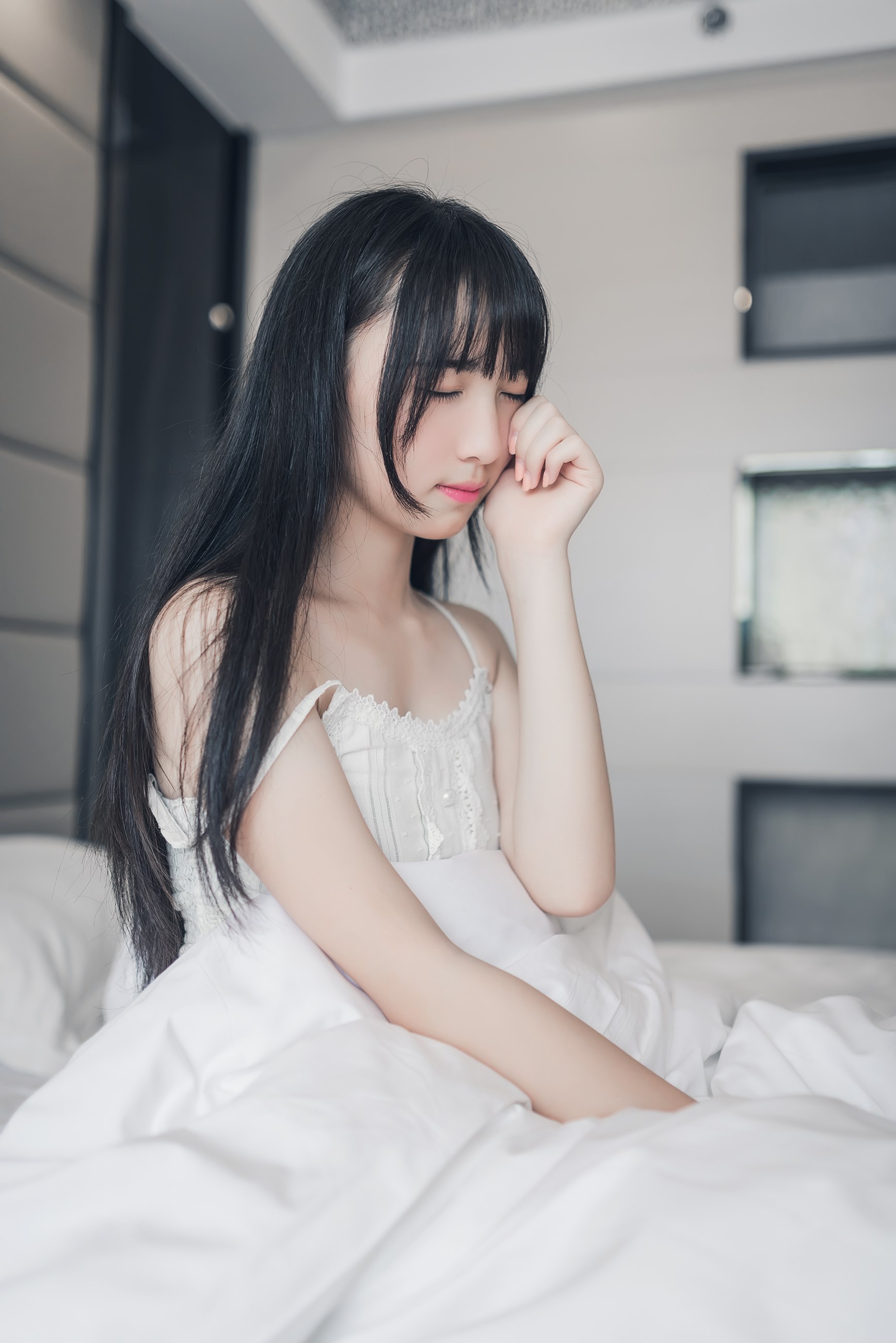 慵懒的起床