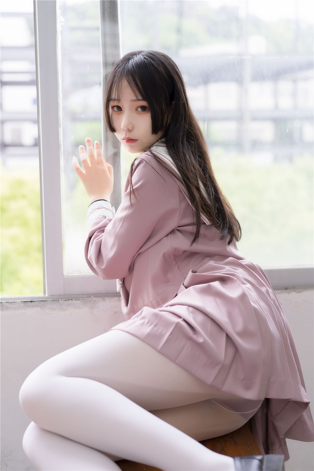 粉色JK小姐姐
