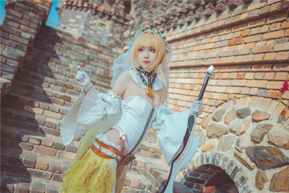 超棒的大长腿cos