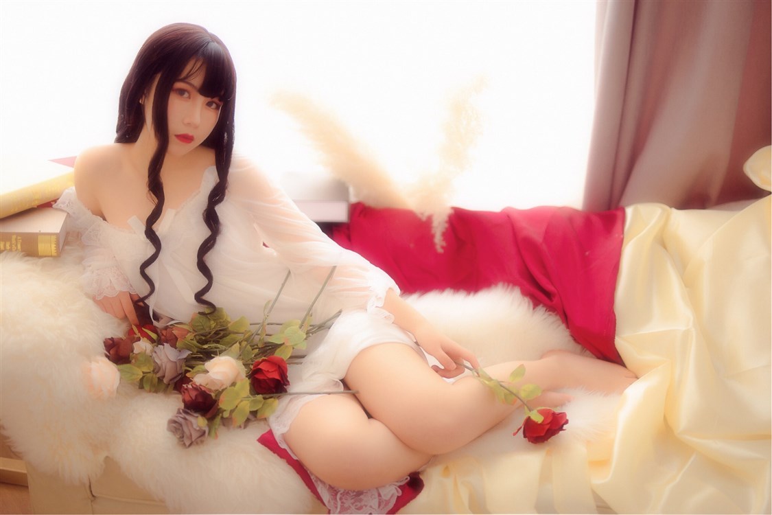 油画少女