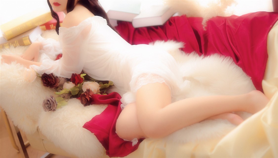 油画少女