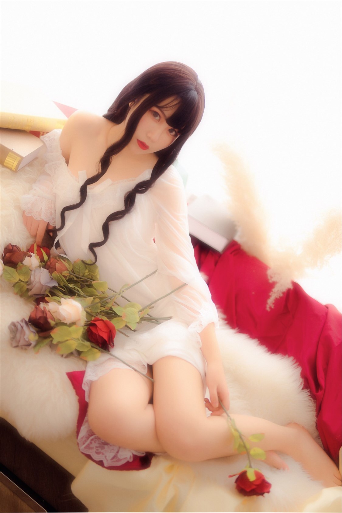 油画少女