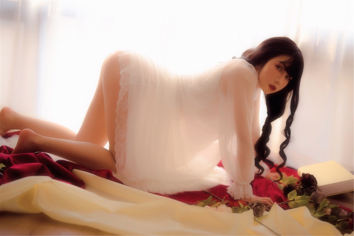 油画少女