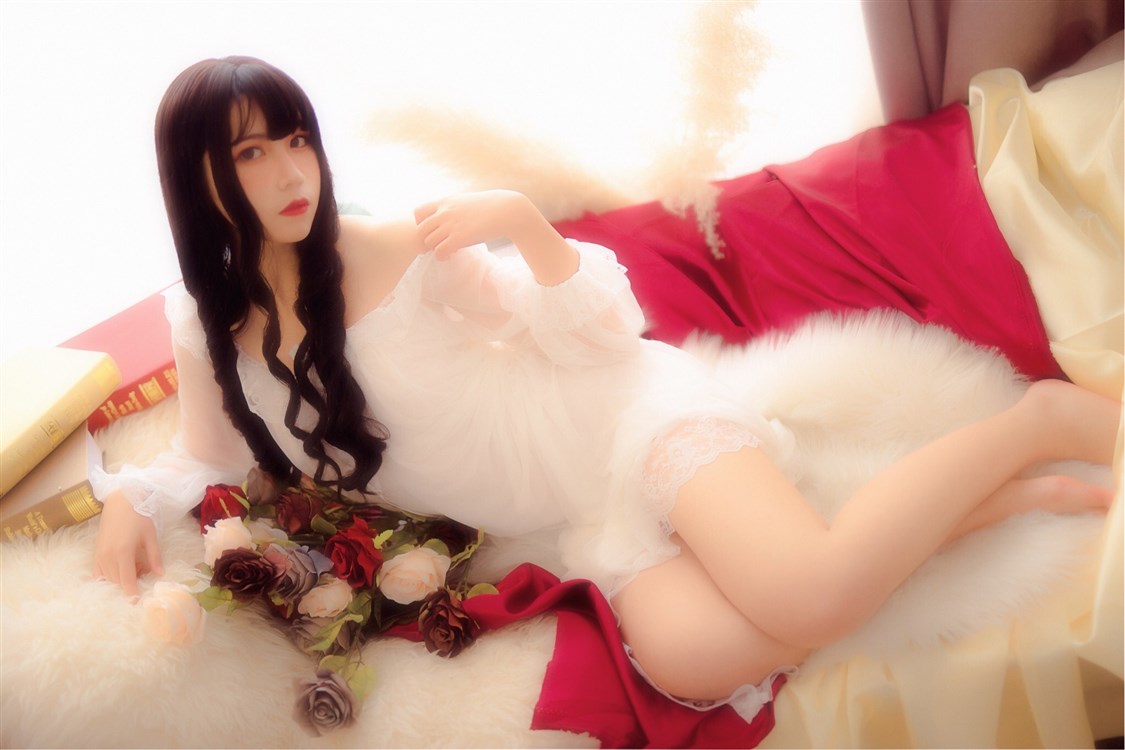 油画少女