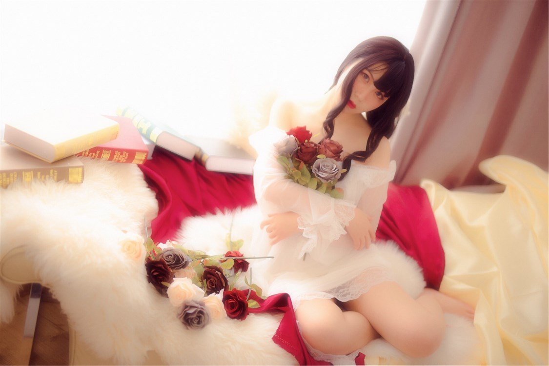 油画少女