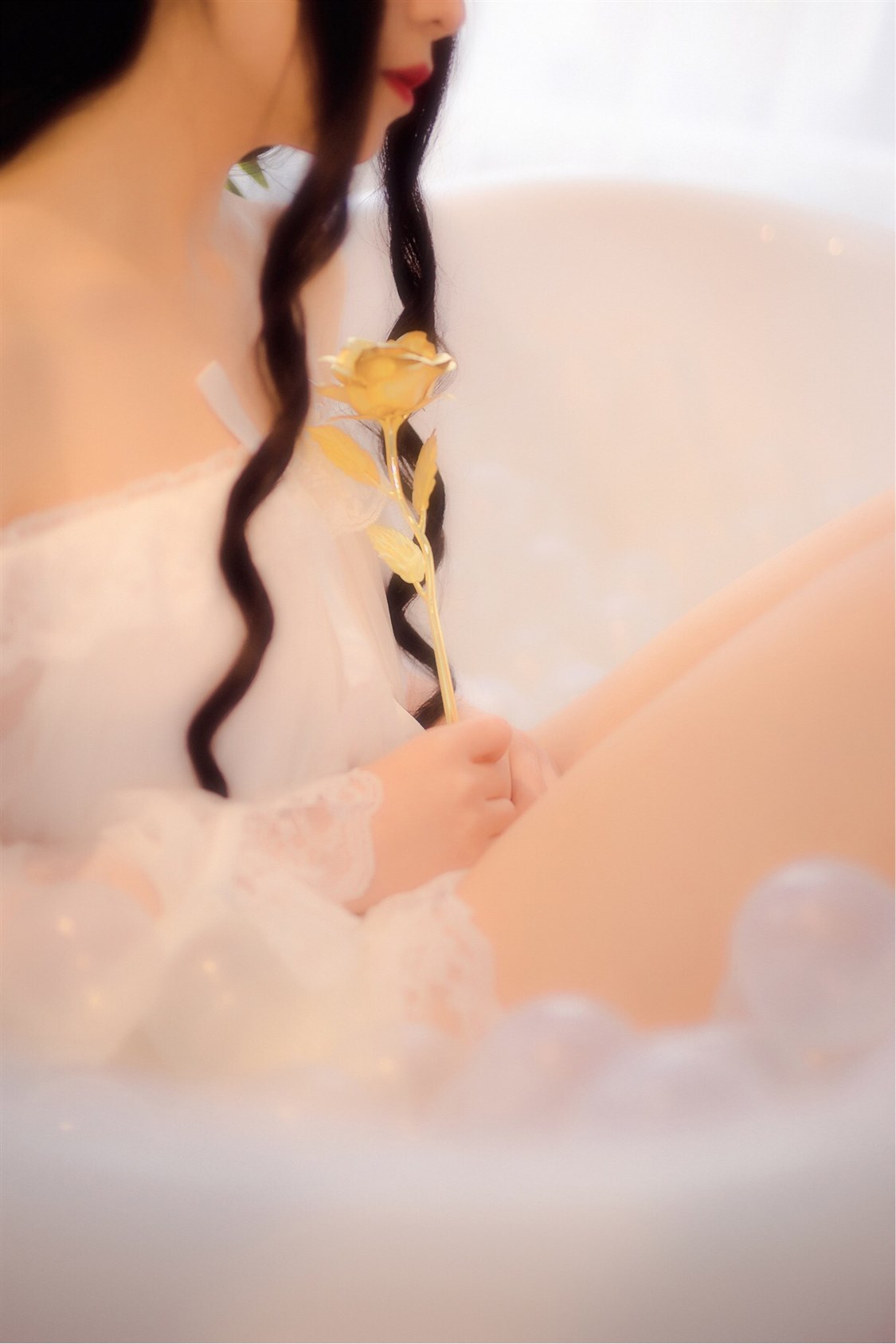 油画少女