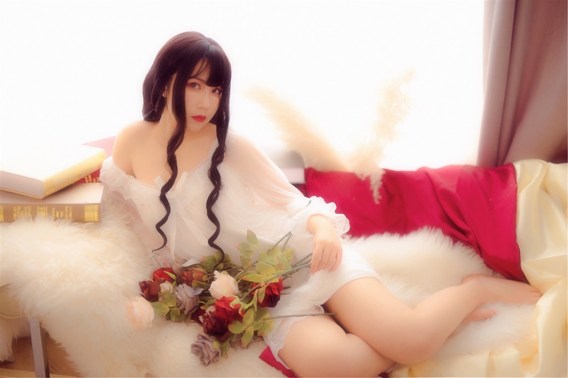 油画少女