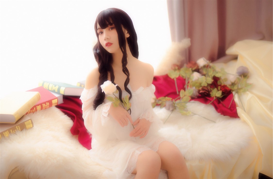 油画少女