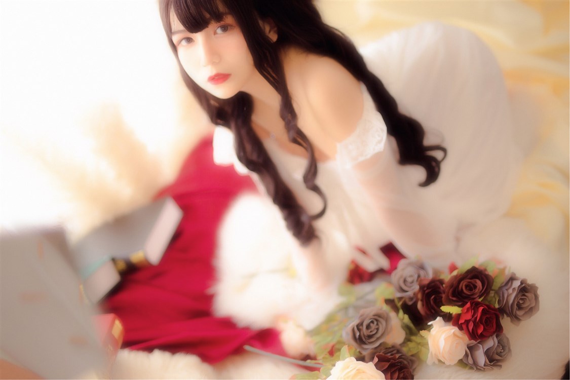 油画少女