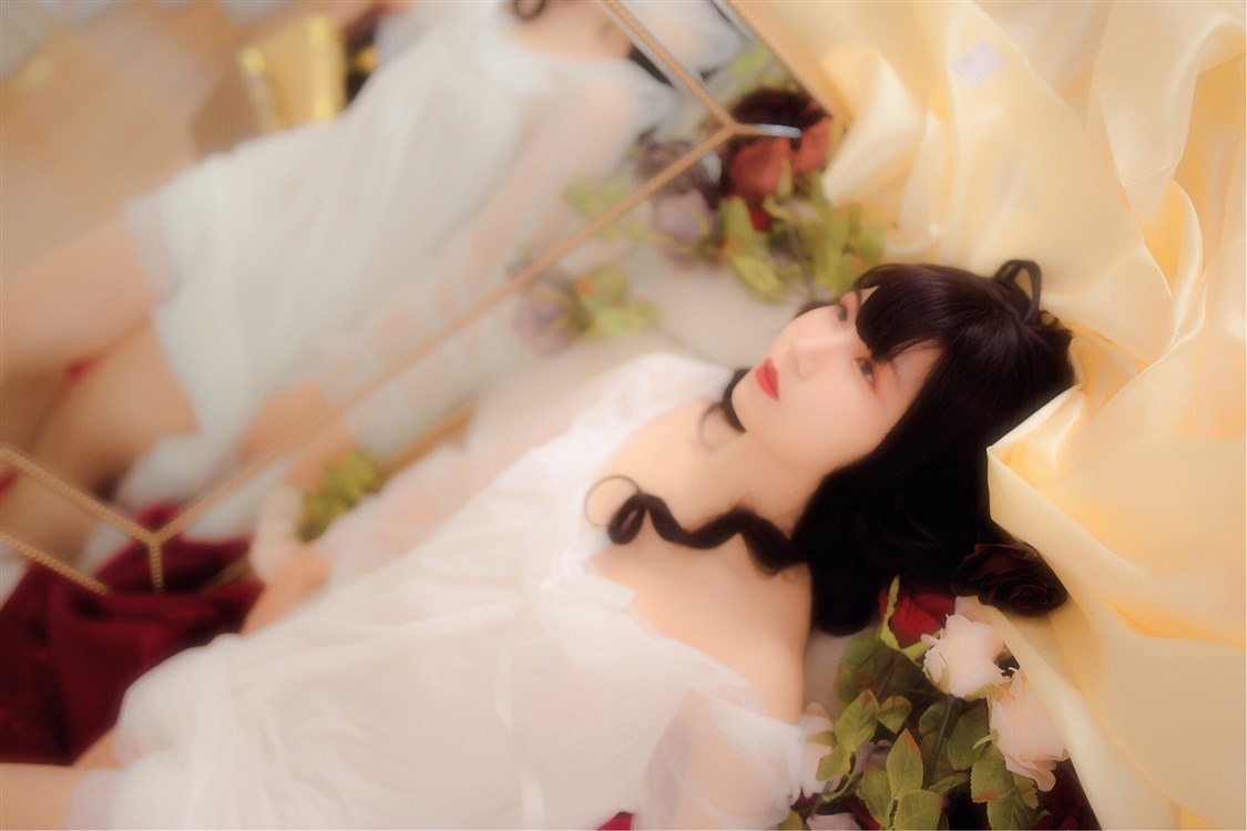 油画少女