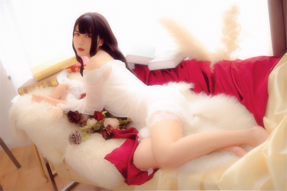 油画少女